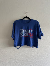 Load image into Gallery viewer, Cropped Reagan + Bush Tee
