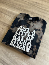 Load image into Gallery viewer, Little Ray of Pitch Black Crewneck - PRE ORDER
