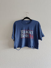 Load image into Gallery viewer, Cropped Reagan + Bush Tee
