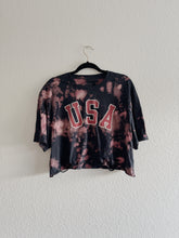 Load image into Gallery viewer, Cropped USA Tee
