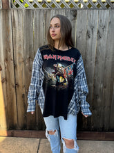 Load image into Gallery viewer, Reworked Iron Maiden Flannel
