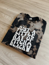 Load image into Gallery viewer, Little Ray of Pitch Black Crewneck - PRE ORDER
