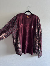 Load image into Gallery viewer, Maroon Reworked Carhartt Flannel
