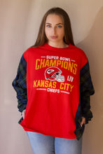 Load image into Gallery viewer, Chiefs Reworked Flannel
