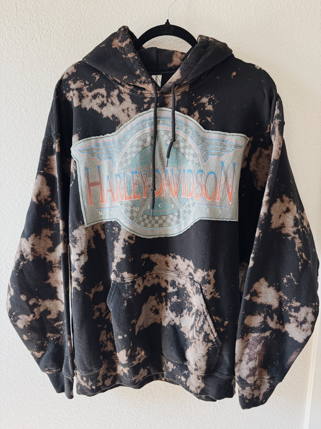 Reworked Harley Davidson Hoodie