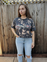 Load image into Gallery viewer, Patriotic Motorcycle Cropped Tee - L
